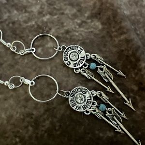 Dangle earrings